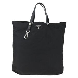 Prada Vintage Tote Tessuto Black Nylon Tote Bag Bag